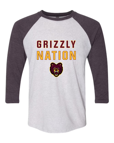 San Lorenzo Grizzlies Nation #2 Men's Baseball T-Shirt