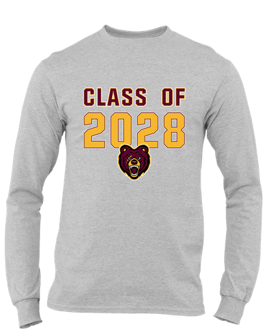 San Lorenzo Grizzlies Class of 2028 Men's LS T-Shirt