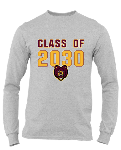 San Lorenzo Grizzlies Class of 2030 Men's Premium LS T-Shirt