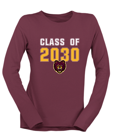 San Lorenzo Grizzlies Class of 2030 Women's LS T-Shirt