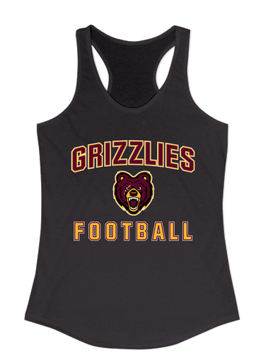 San Lorenzo Grizzlies Football #1 Women's Tank Top