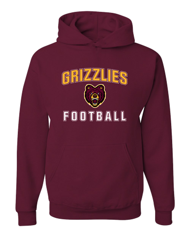 San Lorenzo Grizzlies Football #1 Men's Premium Hoodie