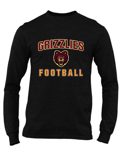 San Lorenzo Grizzlies Football #1 Men's LS T-Shirt