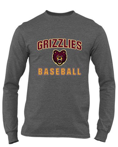 San Lorenzo Grizzlies Baseball #1 Men's LS T-Shirt