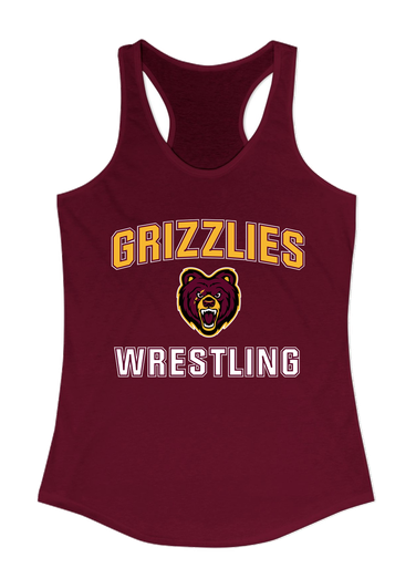 San Lorenzo Grizzlies Wrestling Women's Tank Top