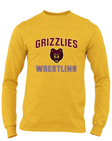 San Lorenzo Grizzlies Wrestling Men's LS T-Shirt