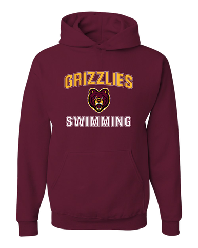 San Lorenzo Grizzlies Swimming Men's Premium Hoodie