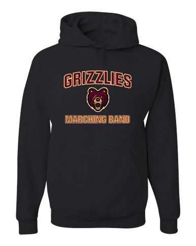 San Lorenzo Grizzlies Marching Band Men's Premium Hoodie