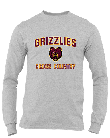 San Lorenzo Grizzlies Cross Country Men's LS T-Shirt