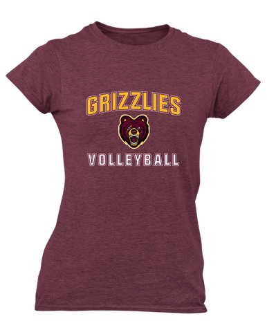 San Lorenzo Grizzlies Volleyball Women's Premium SS T-Shirt