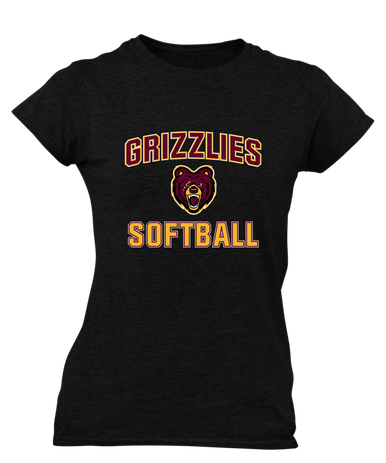 San Lorenzo Grizzlies Softball #1 Women's SS T-Shirt