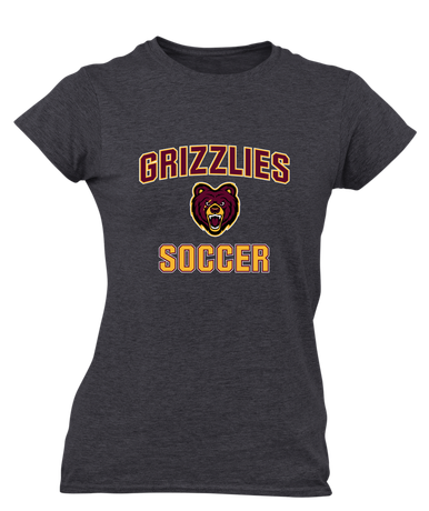 San Lorenzo Grizzlies Soccer #1 Women's Premium SS T-Shirt