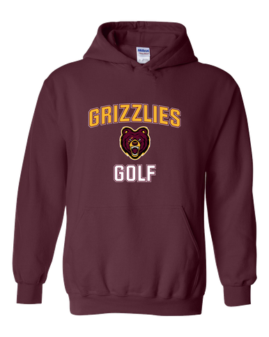 San Lorenzo Grizzlies Golf Men's Hoodie