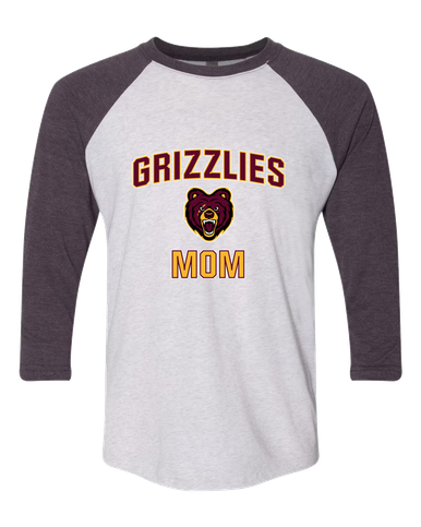 San Lorenzo Grizzlies Mom Women's Baseball T-Shirt