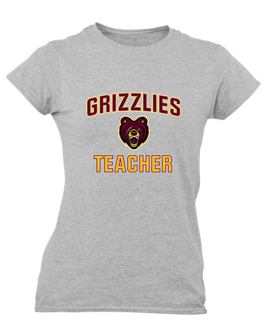 San Lorenzo Grizzlies Teacher Women's Premium SS T-Shirt