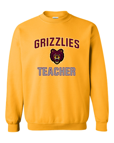 San Lorenzo Grizzlies Teacher Men's Sweatshirt