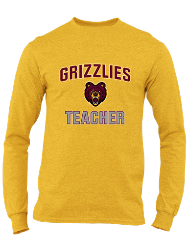 San Lorenzo Grizzlies Teacher Men's LS T-Shirt