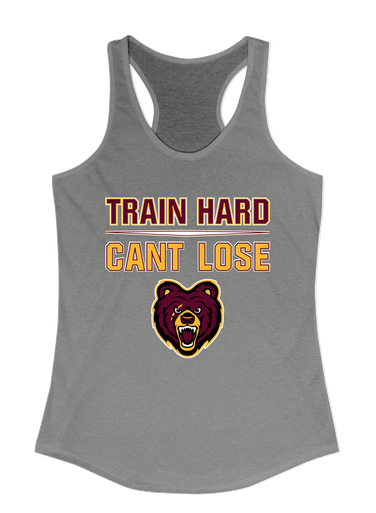 San Lorenzo Grizzlies Train Hard, Can't Lose Women's Tank Top