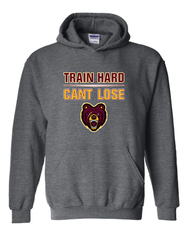 San Lorenzo Grizzlies Train Hard, Can't Lose Men's Hoodie