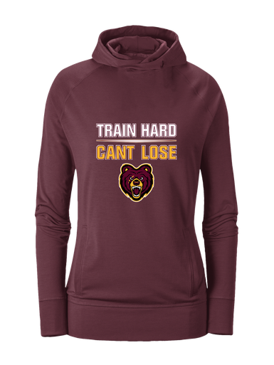 San Lorenzo Grizzlies Train Hard, Can't Lose Women's Hoodie