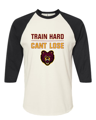 San Lorenzo Grizzlies Train Hard, Can't Lose Men's Baseball T-Shirt