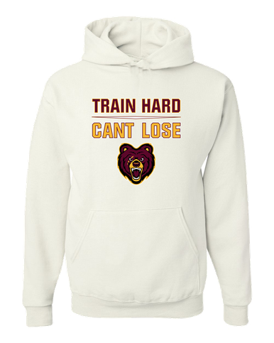 San Lorenzo Grizzlies Train Hard, Can't Lose Men's Premium Hoodie