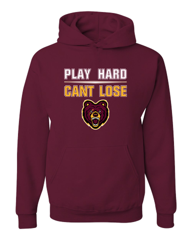 San Lorenzo Grizzlies Play Hard, Can't Lose Men's Premium Hoodie