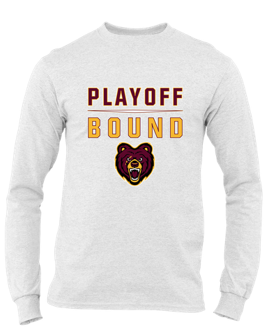 San Lorenzo Grizzlies Playoff Bound Men's LS T-Shirt