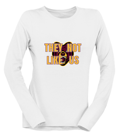 San Lorenzo Grizzlies They Not Like Us #2 Women's Premium LS T-Shirt