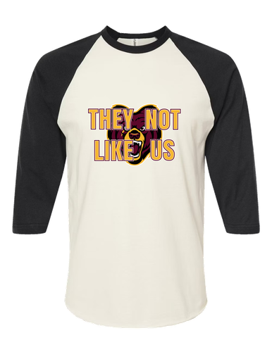 San Lorenzo Grizzlies They Not Like Us #2 Men's Baseball T-Shirt