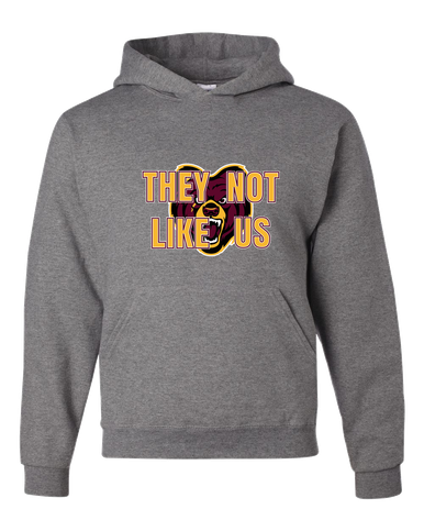 San Lorenzo Grizzlies They Not Like Us #2 Men's Premium Hoodie