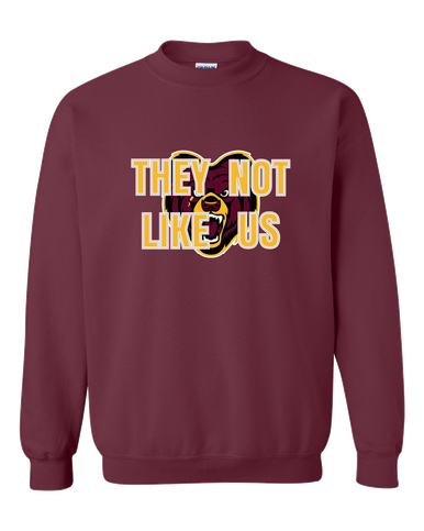 San Lorenzo Grizzlies They Not Like Us #2 Men's Sweatshirt