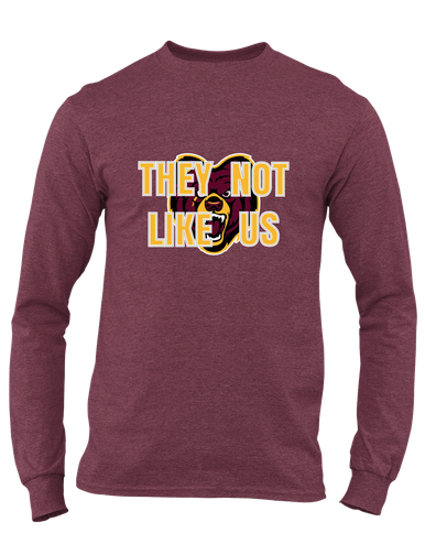 San Lorenzo Grizzlies They Not Like Us #2 Men's LS T-Shirt