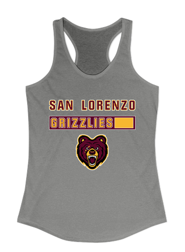 San Lorenzo Grizzlies Mascot #7 Women's Tank Top