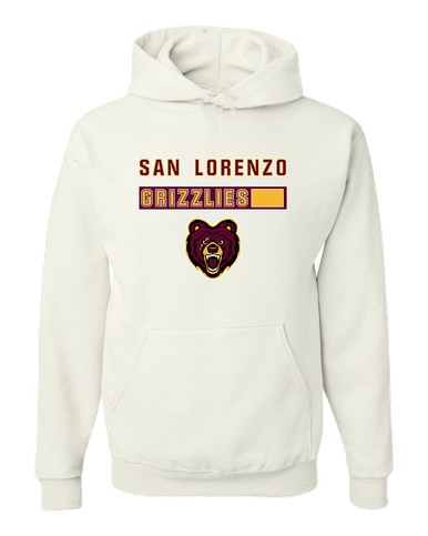 San Lorenzo Grizzlies Mascot #7 Men's Premium Hoodie