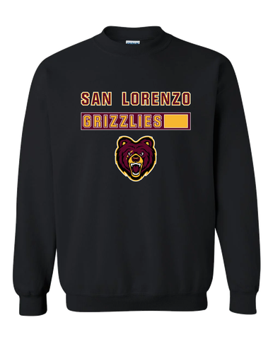 San Lorenzo Grizzlies Mascot #7 Men's Sweatshirt