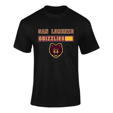 San Lorenzo Grizzlies Mascot #7 Men's SS T-Shirt