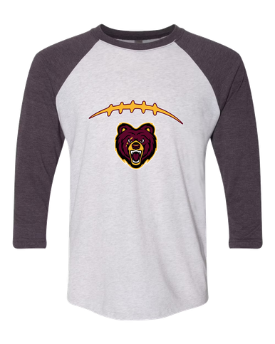 San Lorenzo Grizzlies Football #2 Women's Baseball T-Shirt
