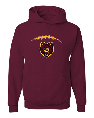San Lorenzo Grizzlies Football #2 Men's Premium Hoodie