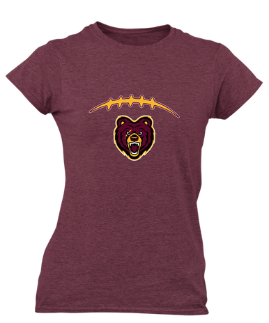 San Lorenzo Grizzlies Football #2 Women's Premium SS T-Shirt