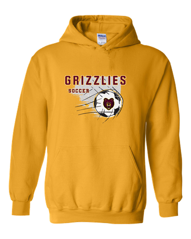 San Lorenzo Grizzlies Soccer #2 Men's Hoodie