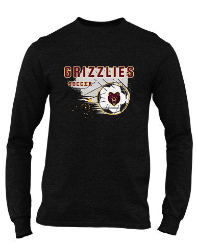 San Lorenzo Grizzlies Soccer #2 Men's Premium LS T-Shirt