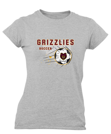 San Lorenzo Grizzlies Soccer #2 Women's SS T-Shirt