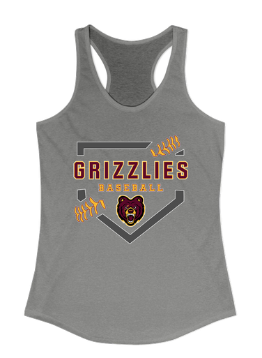 San Lorenzo Grizzlies Baseball #2 Women's Tank Top