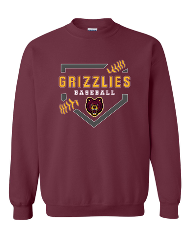 San Lorenzo Grizzlies Baseball #2 Men's Sweatshirt