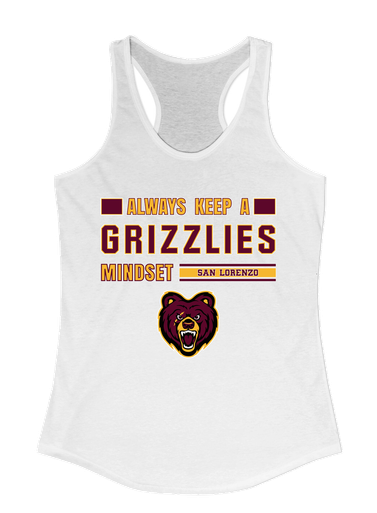 San Lorenzo Grizzlies Mindset Women's Tank Top