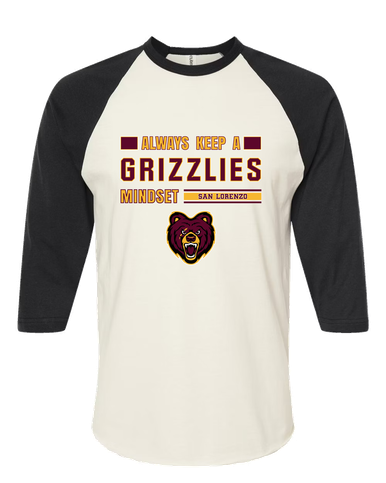 San Lorenzo Grizzlies Mindset Women's Baseball T-Shirt