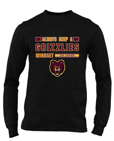 San Lorenzo Grizzlies Mindset Men's LS T-Shirt