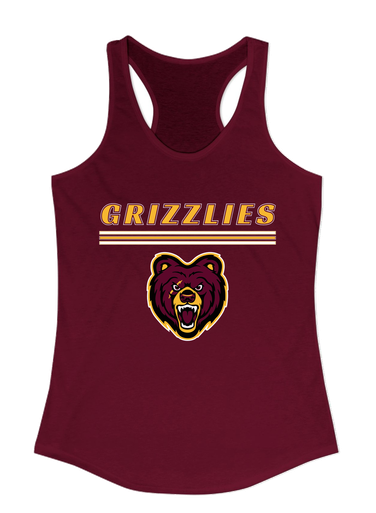 San Lorenzo Grizzlies Mascot #8 Women's Tank Top