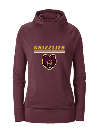 San Lorenzo Grizzlies Mascot #8 Women's Hoodie
